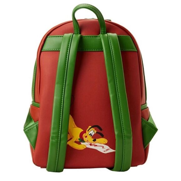 🎄🎄Mickey & Minnie Mouse Hot Cocoa Fireplace Mini Backpack - Picture 3 of 5